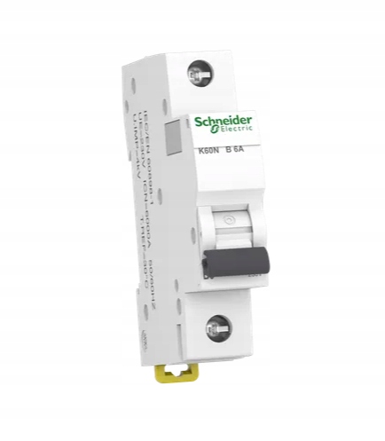 

Schneider K60N Wyłącznik Nadprądowy 1P B6A 6kA Ac