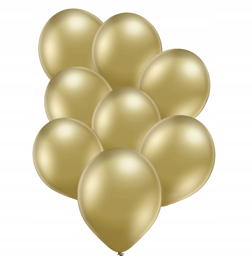 balony 30cm ZŁOTE 8szt. | BAL-16G-600 — 3