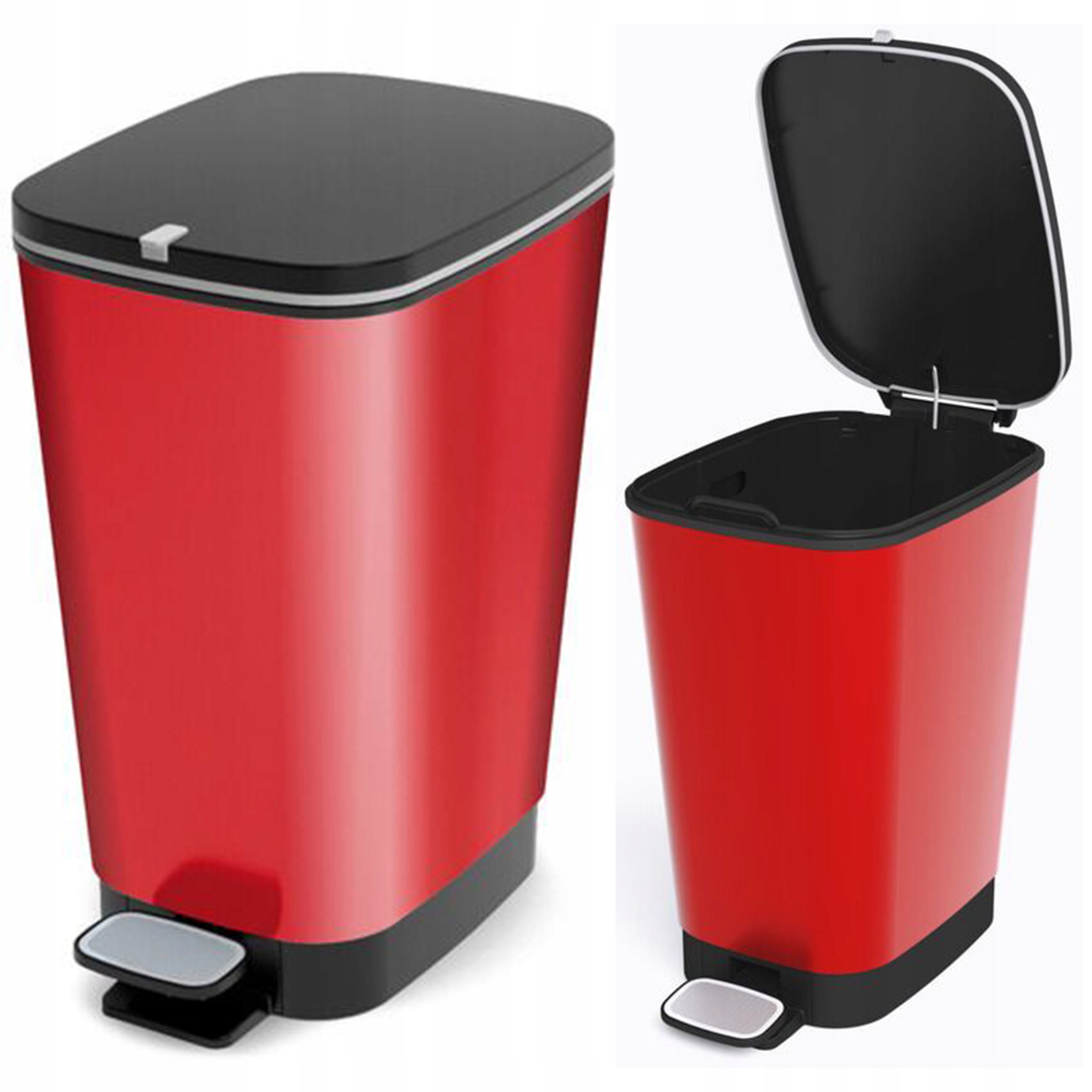 Kosz na Śmieci Odpady Keter Kis do Domu Kuchni łazienkowy 25L z Pedałem