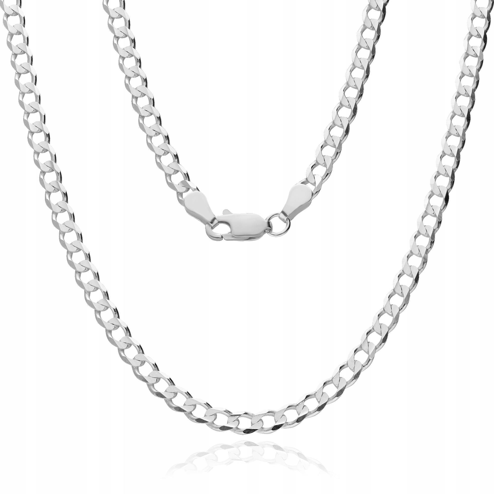 Stříbrný Řetízek Pancíř Concave Dámský Pánský PW10 65cm