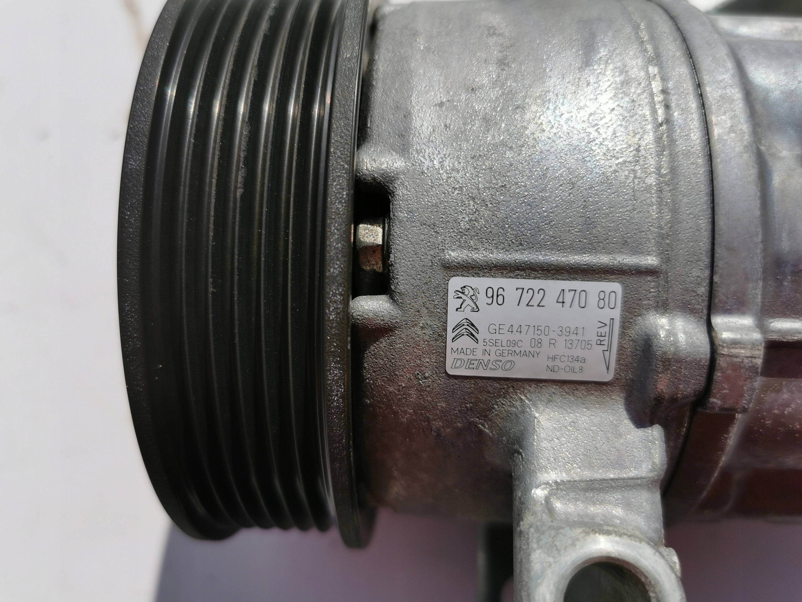 CITROEN C3 1.0B 9672247080 GE447150-3941 compressor;