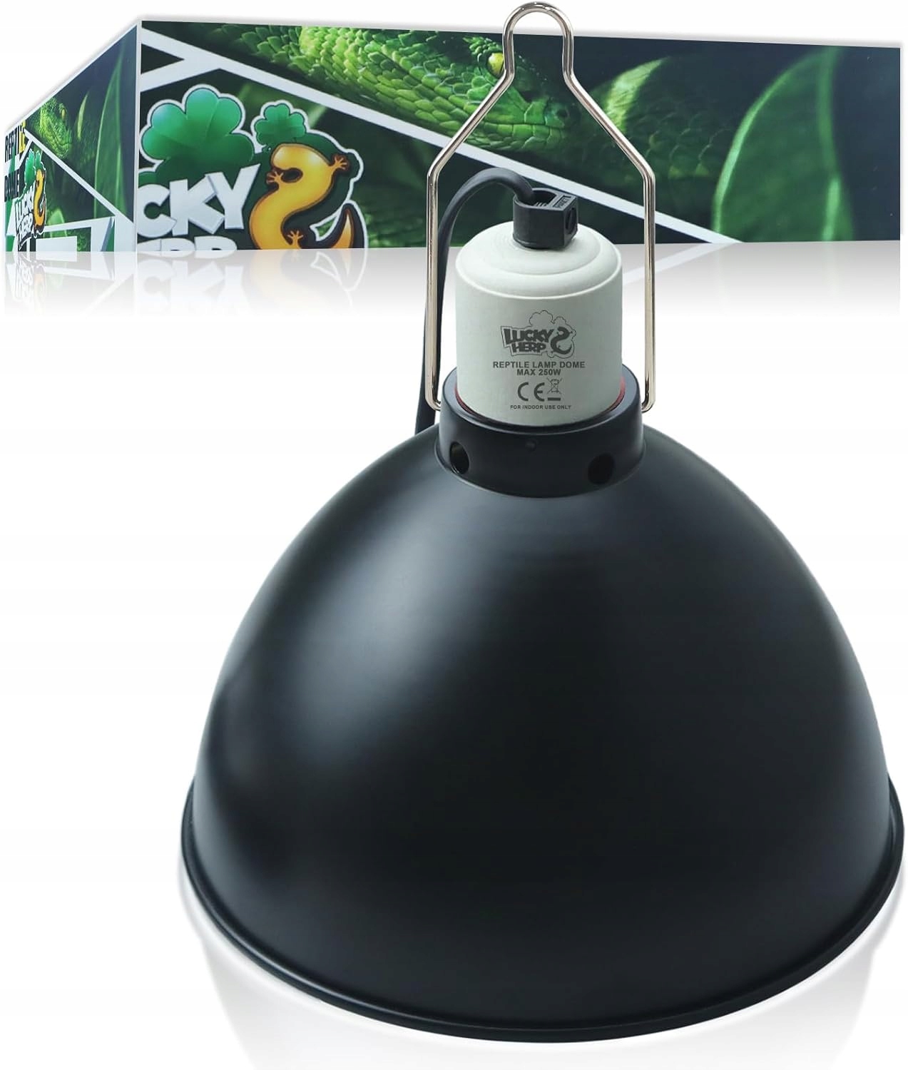 Levně Lampa do terária reflektorová 20,5cm hliník 250W