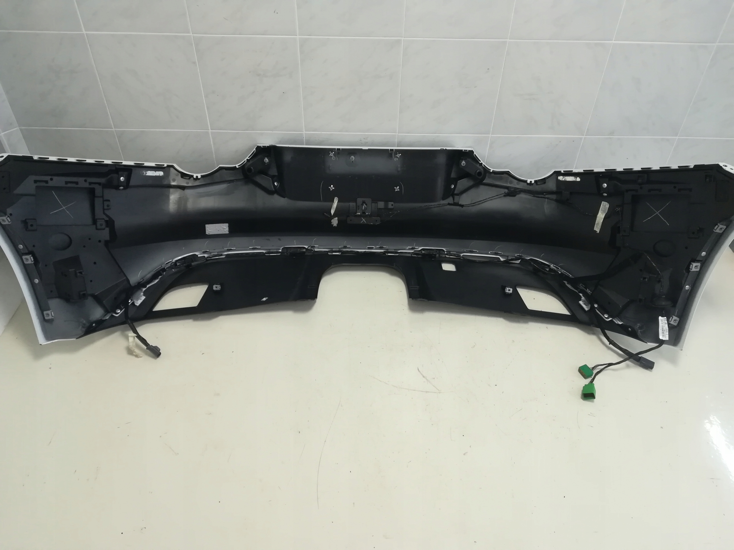 JAGUAR F-TYPE X152 bumper rear part rear 4x PDC bundle