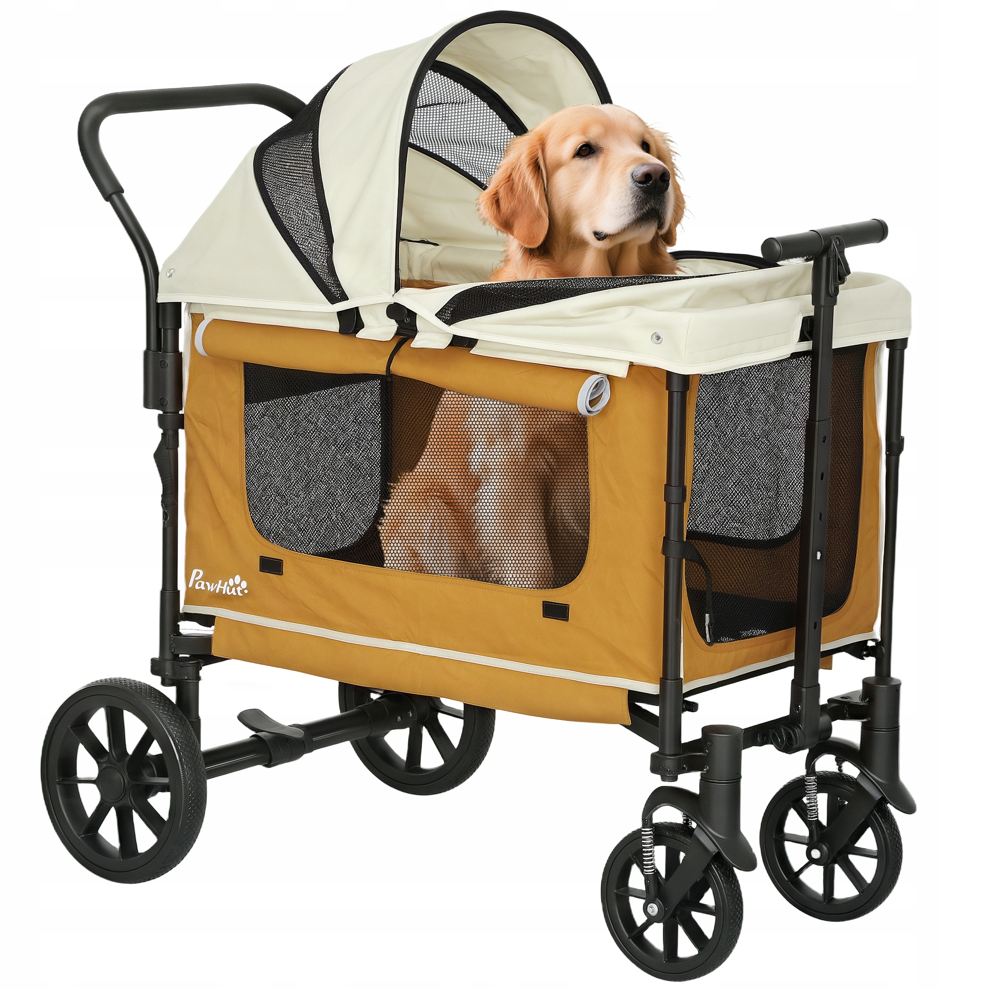 Wózek transportowy dla zwierząt rozm. L 65 x 102 x 110 cm D00-211V00BN