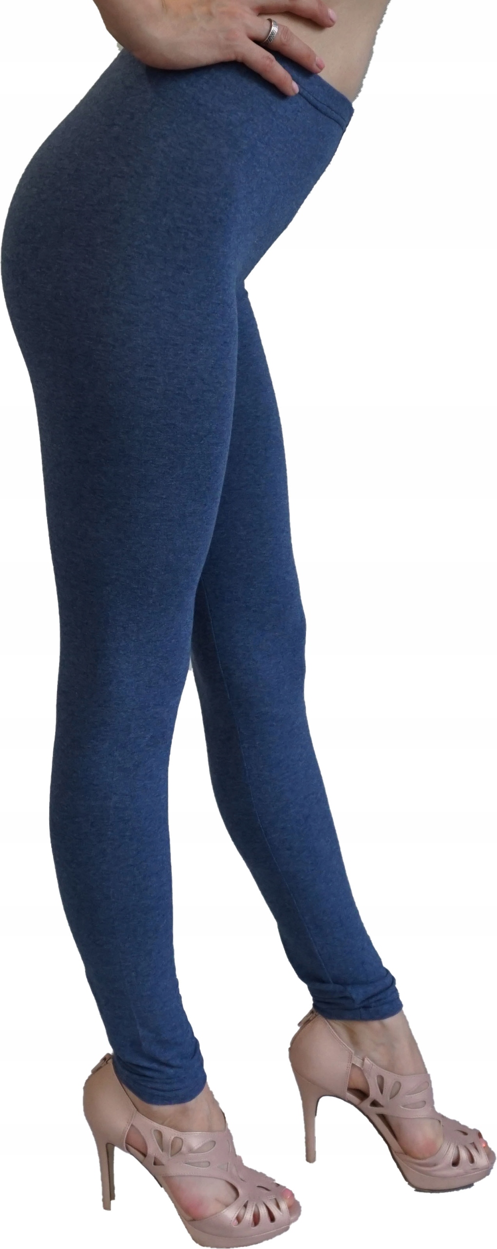 

Legginsy getry damskie bawełna długie wysoki st L
