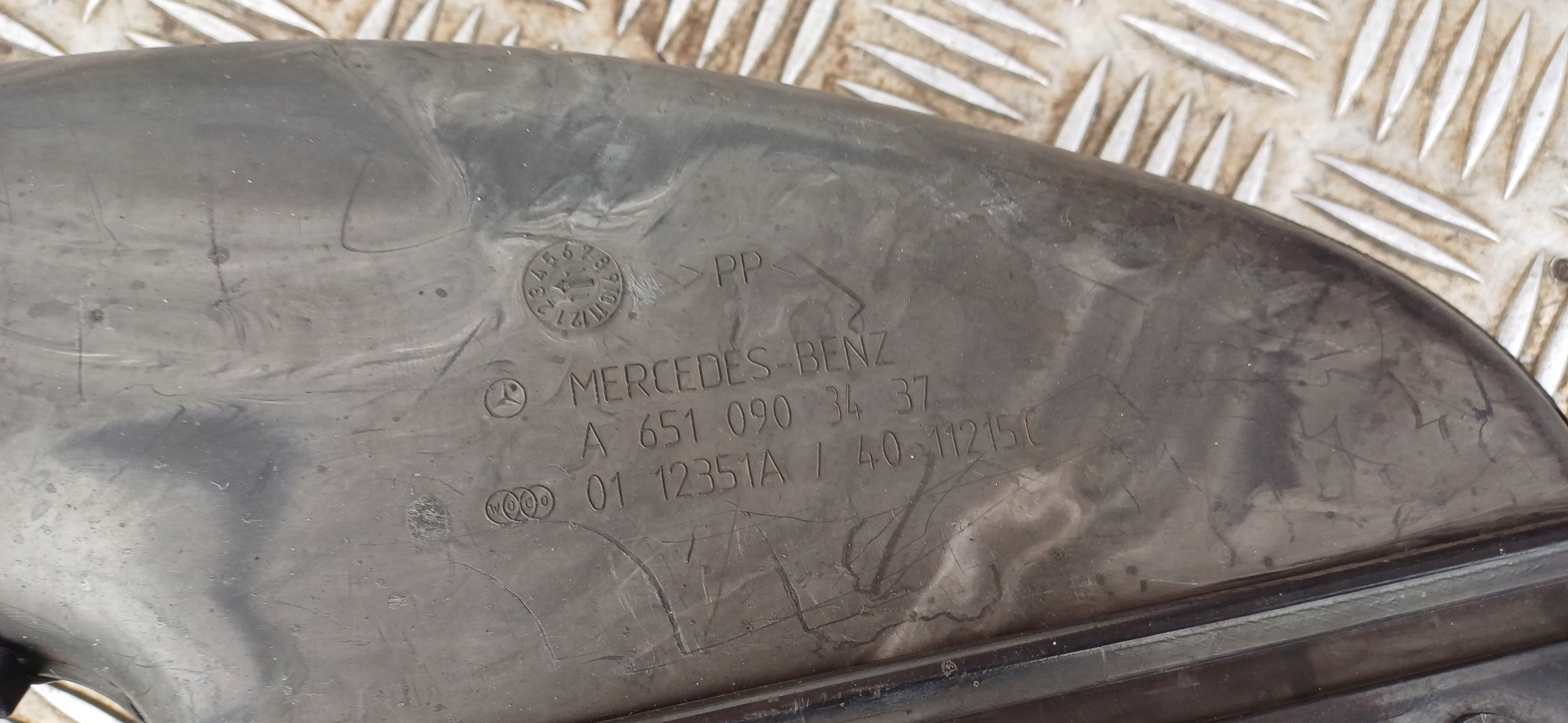 MERCEDES W212 OSŁONA PASA PRZEDNIEGO RURA DOLOTOWA Typ samochodu Samochody osobowe