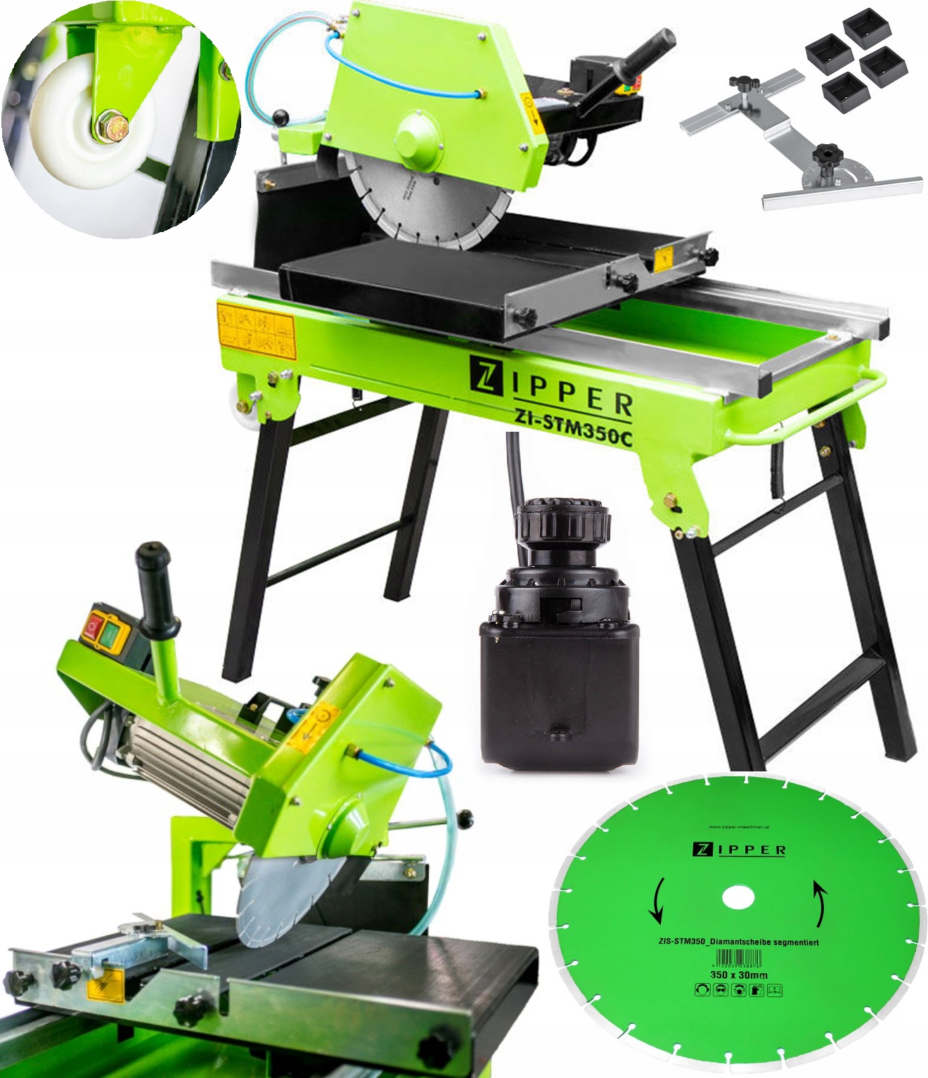 

Piła Przecinarka Stołowa Do Kostki Pustaków 350 mm