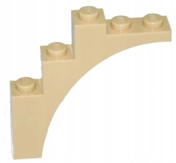 

Lego 2339 14395 Łuk 1x5x4 piaskowy Nowy (2g)