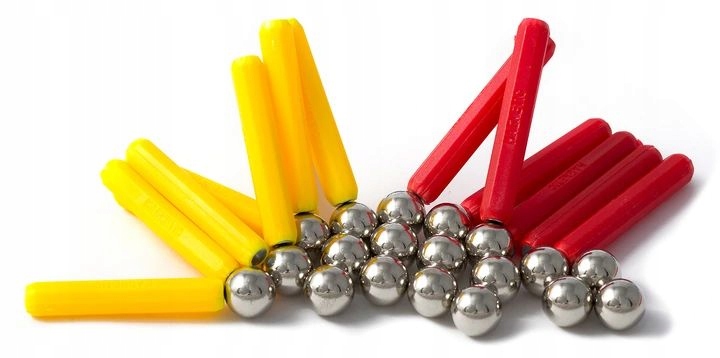 KLOCKI MAGNETYCZNE KONSTRUKCYJNE ZAMEK 53 EL Materiał inny