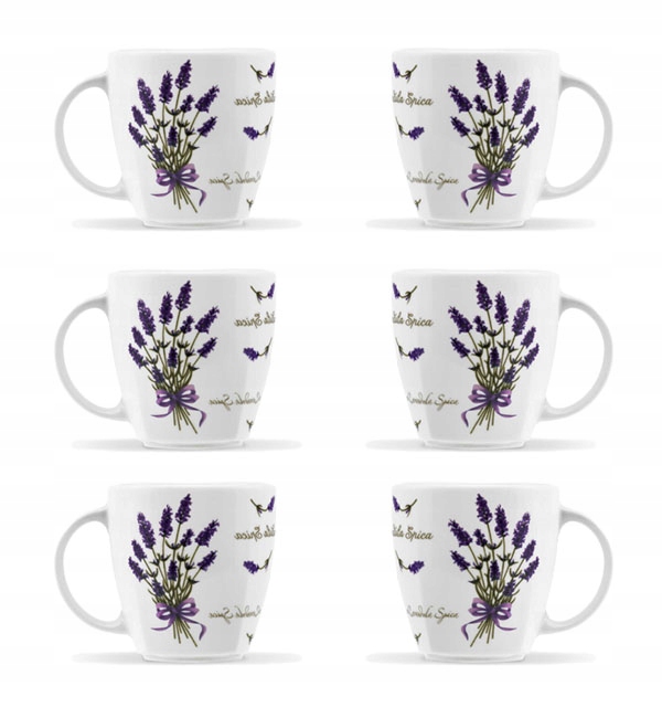 

Lubiana Boss Lawenda 6x Kubek 300 ML Porcelana