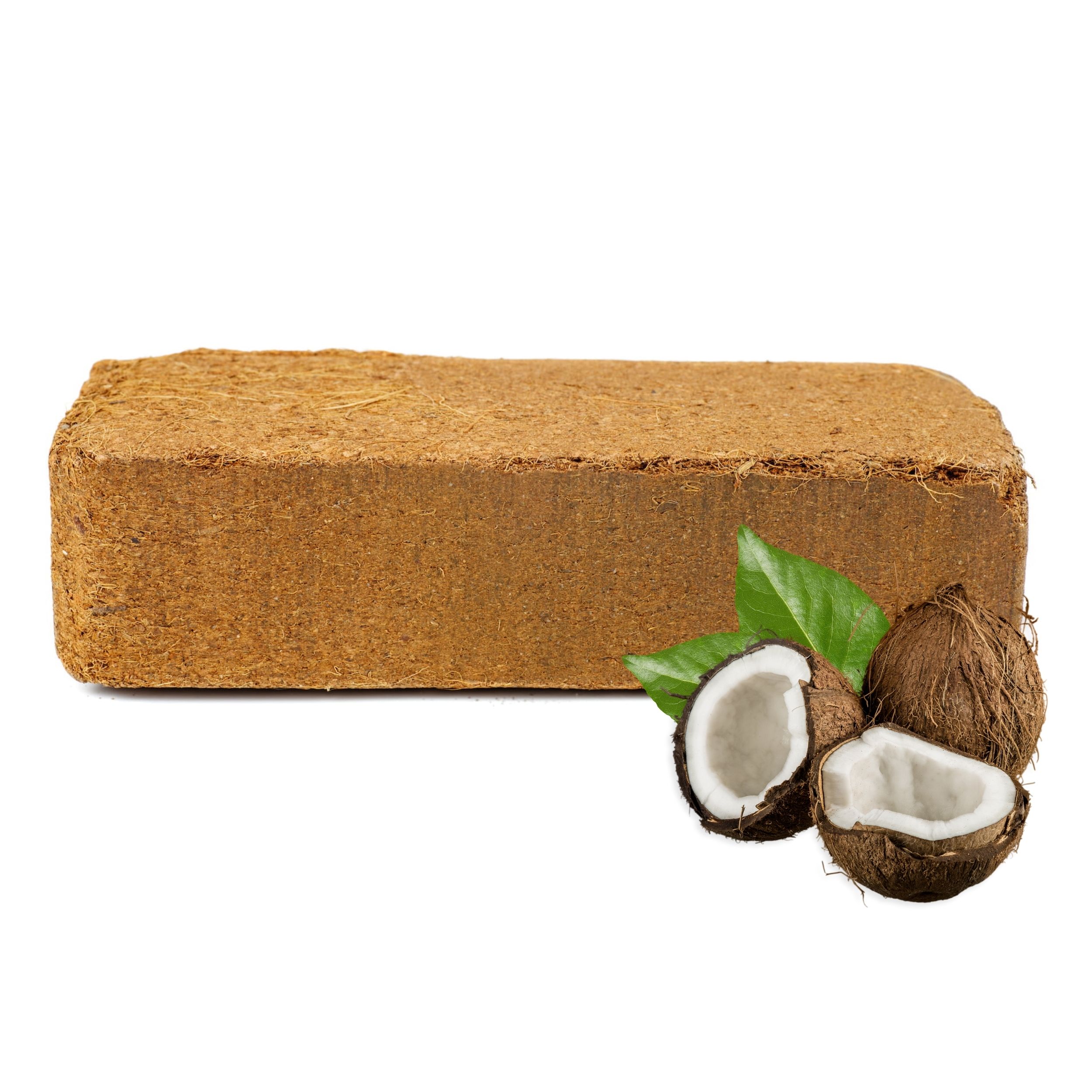 Levně BioCoco Peat Substrát vlákno rašelina kokosová briketa 10 x 600 g do terária