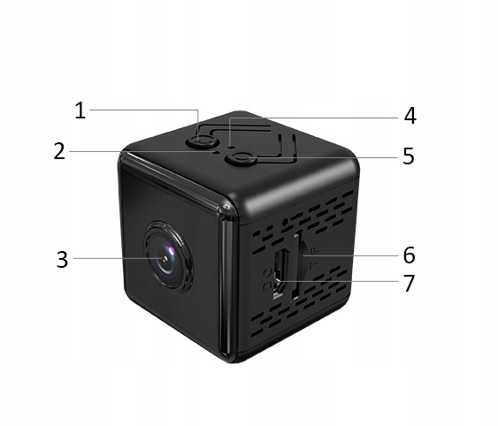 MINI KAMERA PANORAMICZNA SYS-R 2K/ 1080P / 720P EAN (GTIN) 5905370202625