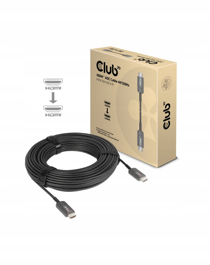 CLUB3D CAC-1379 kábel Hdmi 20 m Hdmi typu A (štandard) čierny