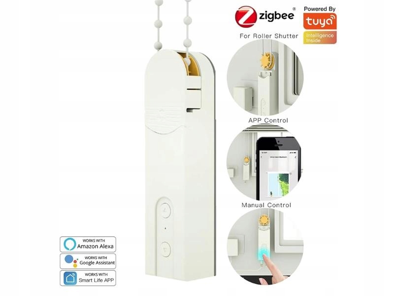 Smart motor žalúzií a roliet Moes Roller Curtain Motor ZigBeeTuya