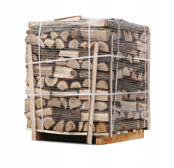 Drewno kominkowe Dąb suszony komorowo paleta