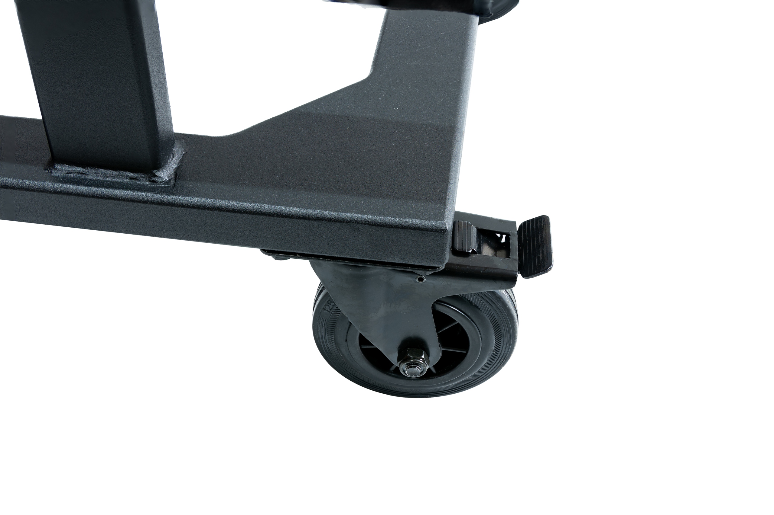 Koło obrotowe 80 mm kółko 60kg z gumy hamulec Liczba sztuk w ofercie 1 szt.