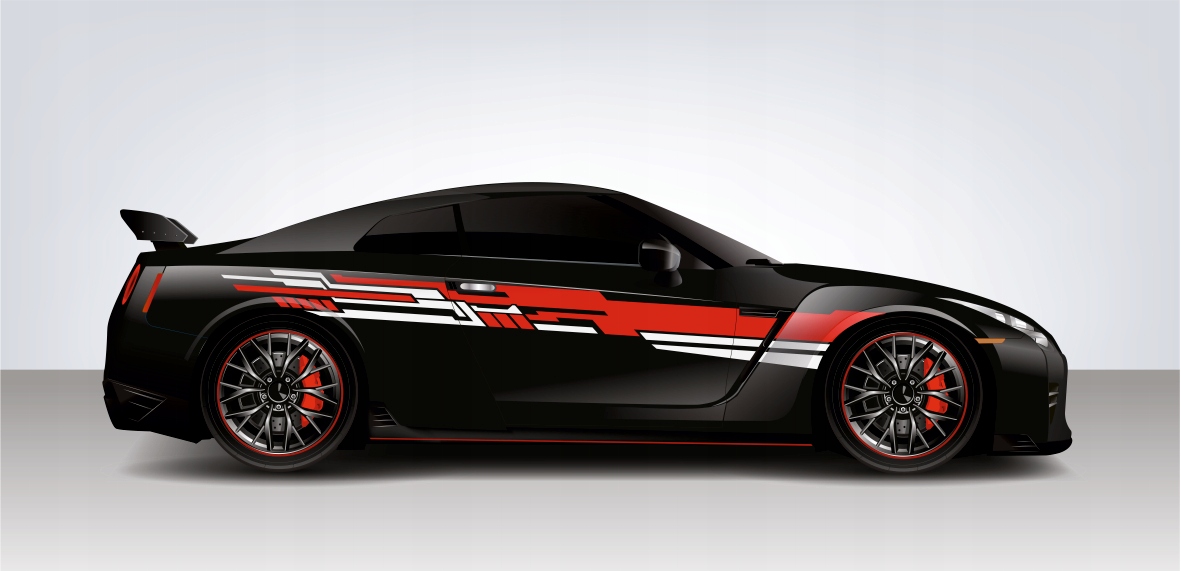 Tuningová nálepka Pásy na auto, auto Kvalita!