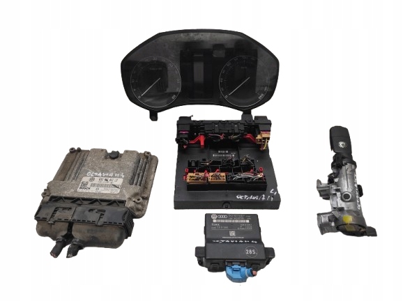 SKODA OCTAVIA 2 II 04- 2.0 TDI ZESTAW STARTOWY STEROWNIK 03G906021LD