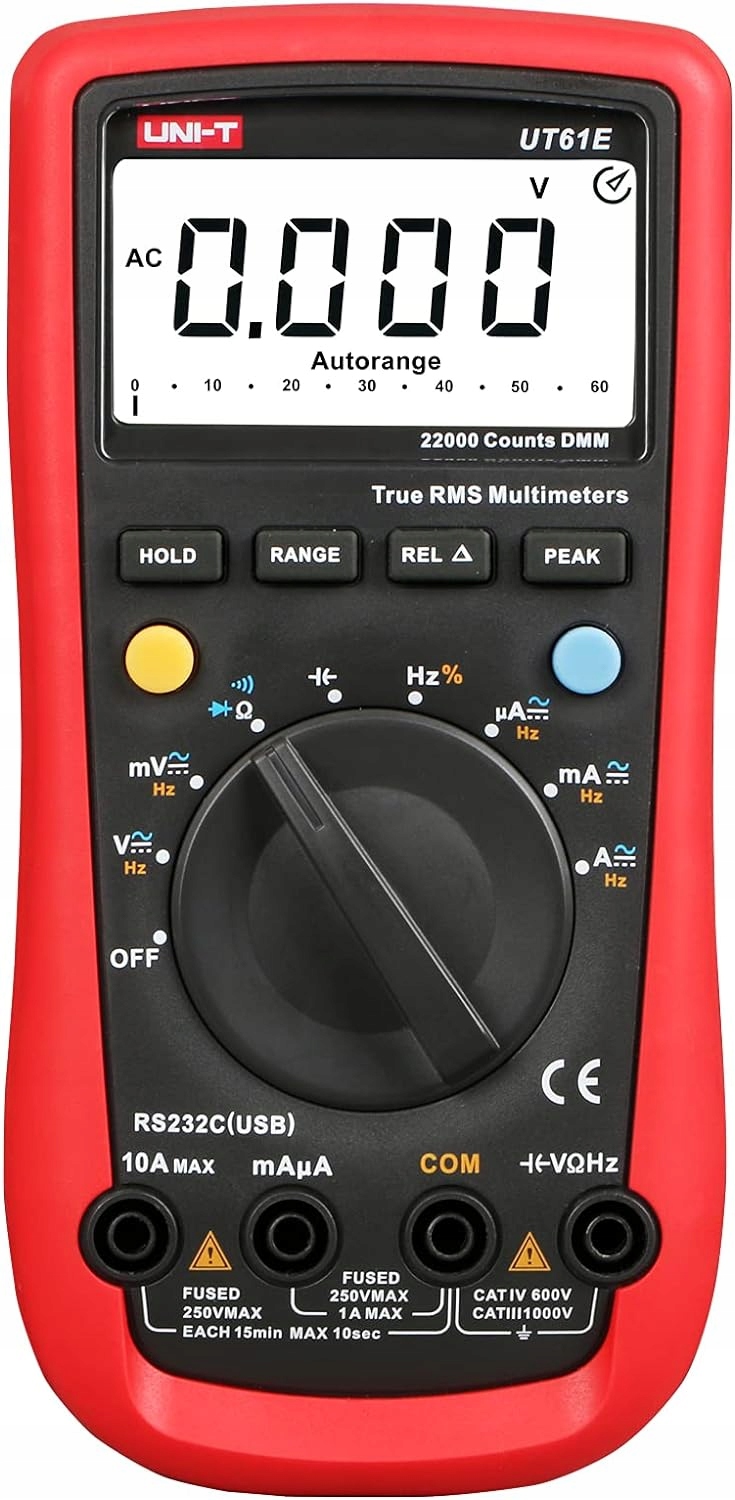 Multimetr ręczny UNI-T UT61E Model UT61E