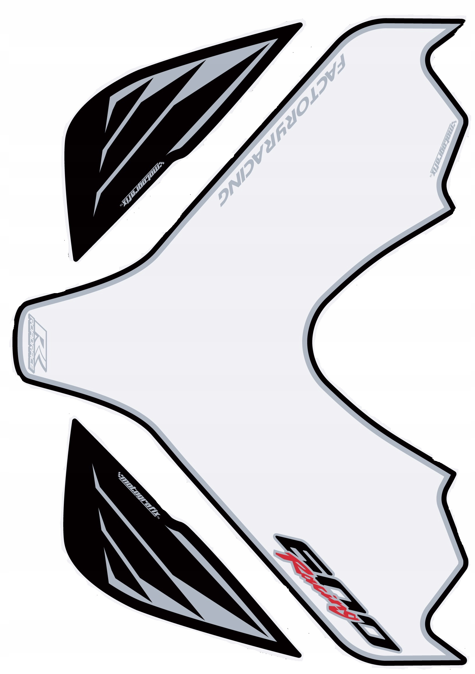 Dýha Tankpad Predná Honda Cbr 600 RR-3 RR-4 2003-2004