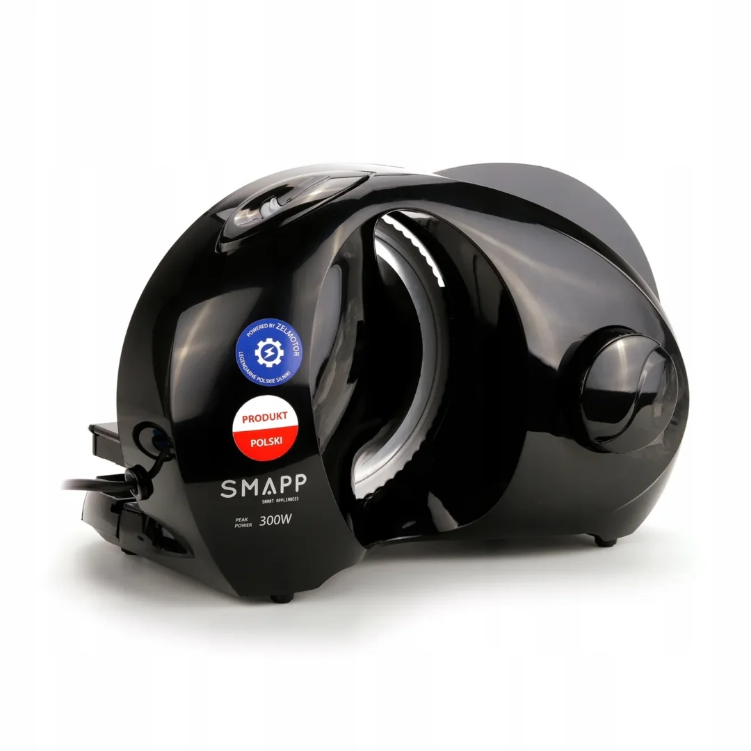 Polska Krajalnica Do Chleba Smapp 294.5NM Czarna Full Black