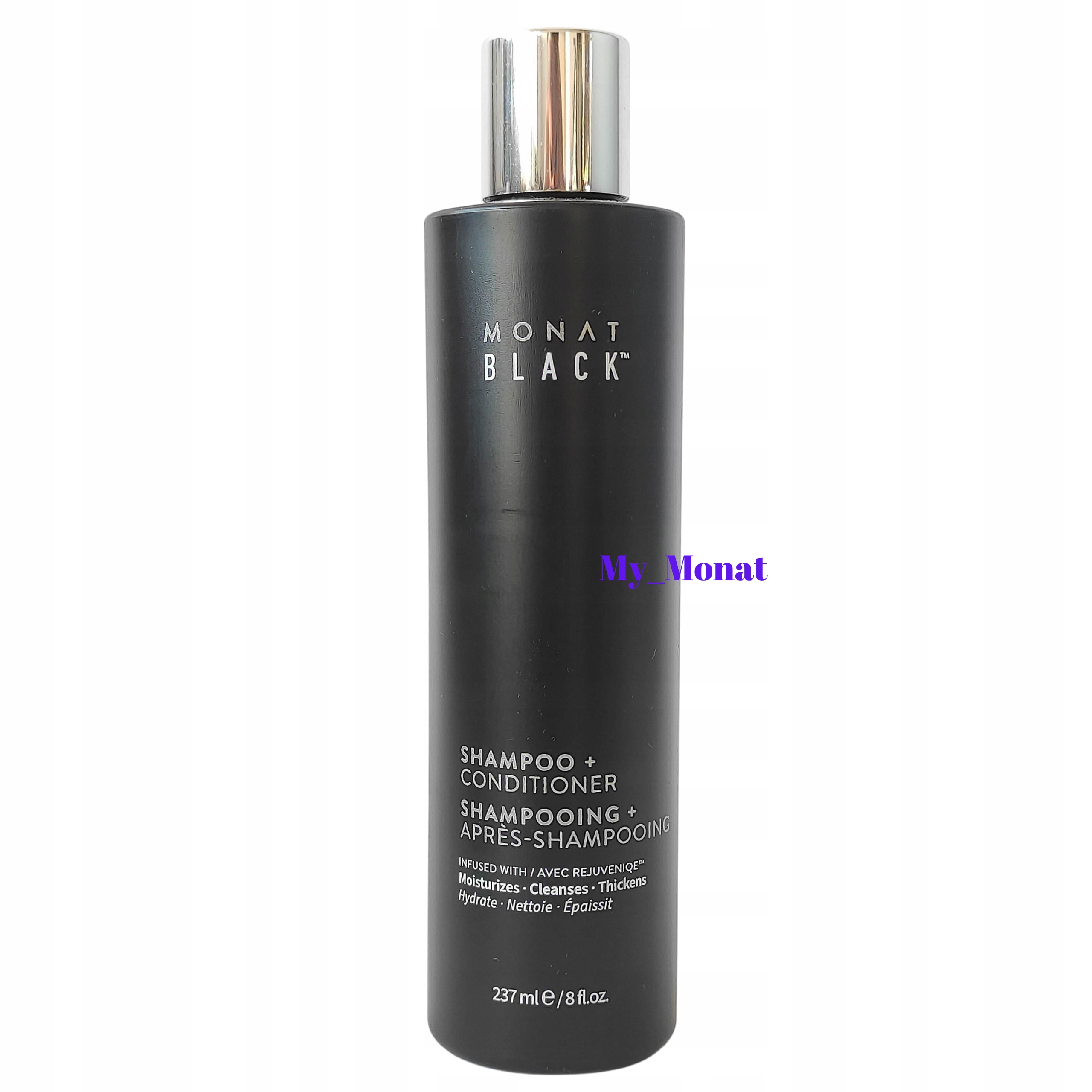 Monat Black šampon kondicionér – růst vlasů