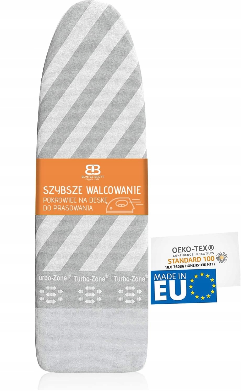 Obal na prkno Buntes Brett šedý 120-140 cm
