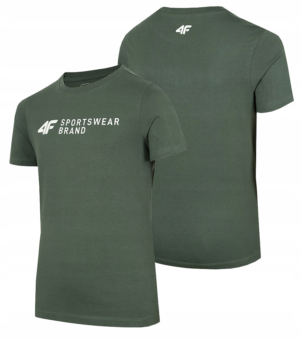 

4F T-shirt Chłopięcy Koszulka Bawełniana JTSM003