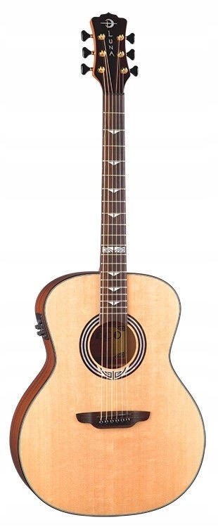 GITARA ELEKTROAKUSTYCZNA LUNA ARTIST DECO GRAND AUDITORIUM ŚWIERK MAHOŃ Marka Luna