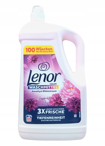 Lenor Amethyst płyn do prania kolorów 100 prań Obłędny Zapach