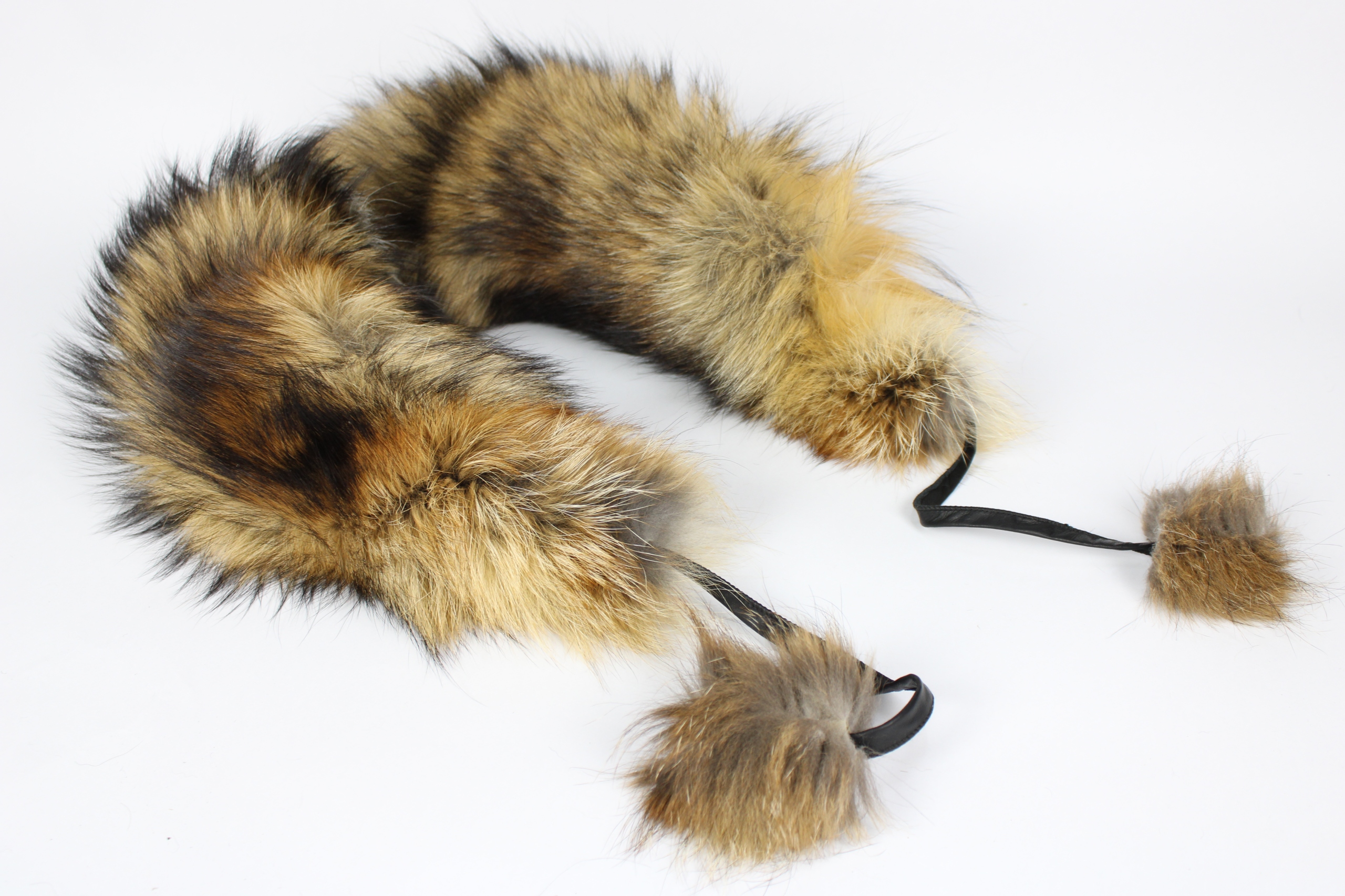 Kołnierz z lisa puszysty 100%NATURALNY Marka inna