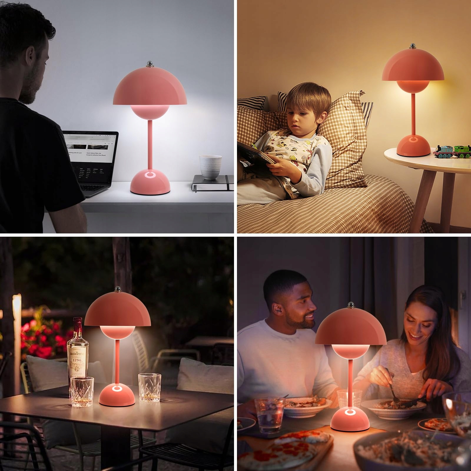 LAMPA STOŁOWA LED NA BATERIE LAMPKA NOCNA LED PRZYCIEMNIANIA DOTYKOWE EAN (GTIN) 881253611423