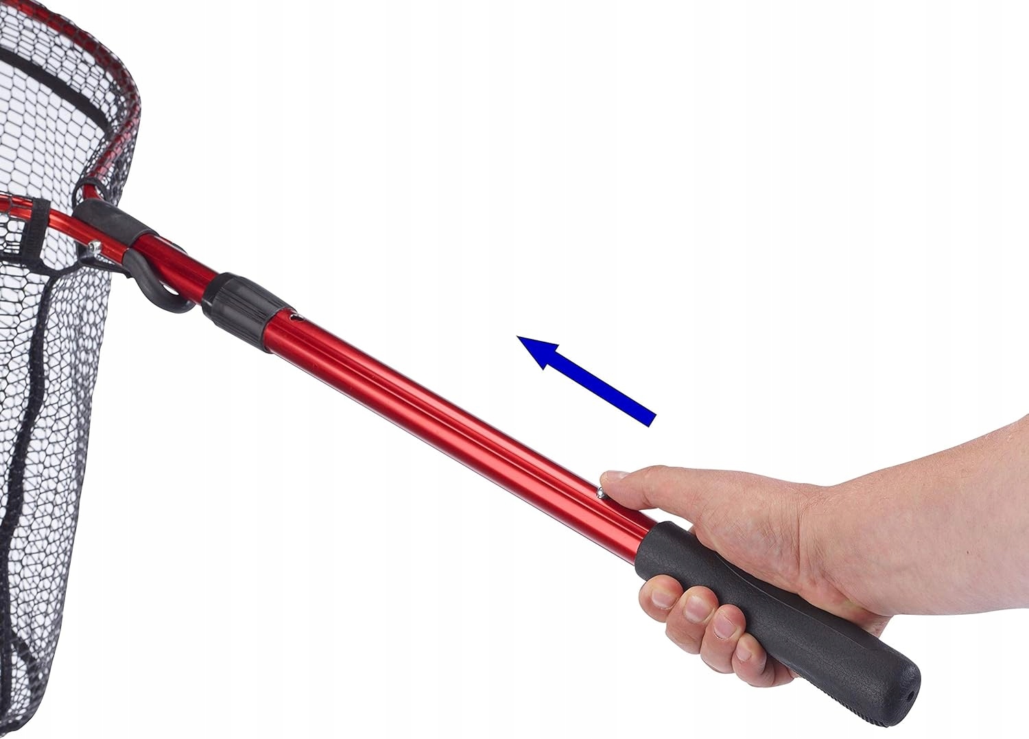 Podbierak spinningowy BALZER XXL + Jednoręczny + Dopalacz Model TELESKOPOWY