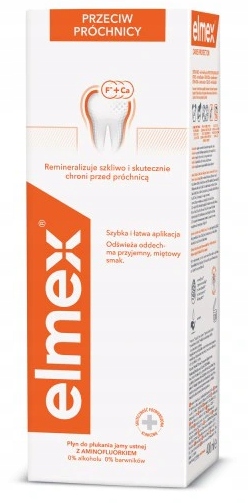 

Elmex Płyn do Płukania Ust Przeciw Próchnicy 400ml