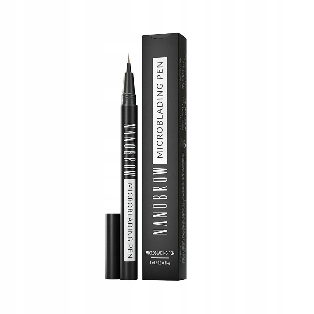 Tužka na obočí Nanobrow Microblading Pen Světle hnědá 1 ml