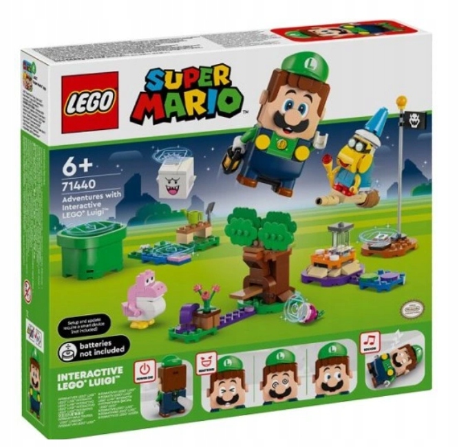 Lego 71440 Mario Dobrodružství S Interaktivní Figurkou Lego Luigi