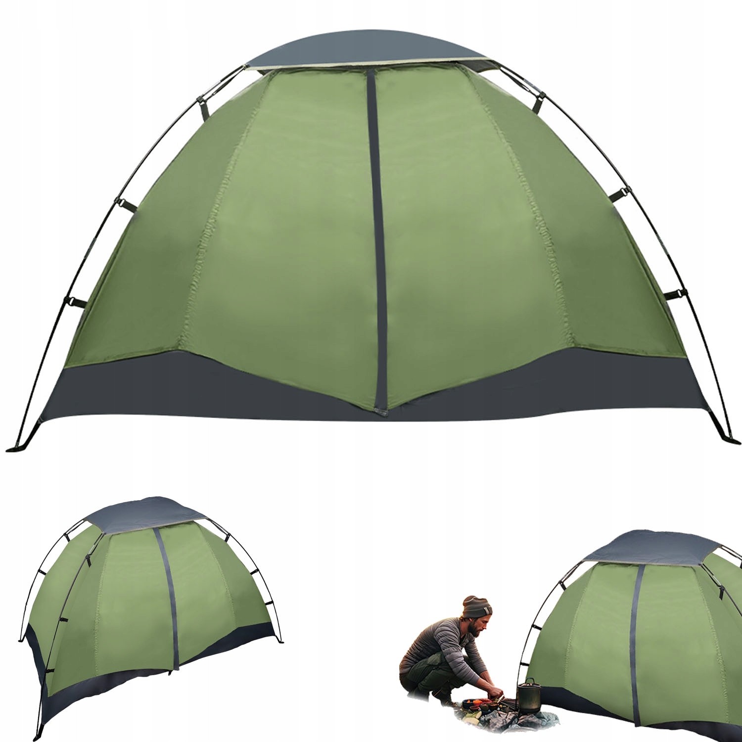 Stan Stan Pro 2 Osoby Rodinný Kempingový Moskytiéra 205*110*120 cm