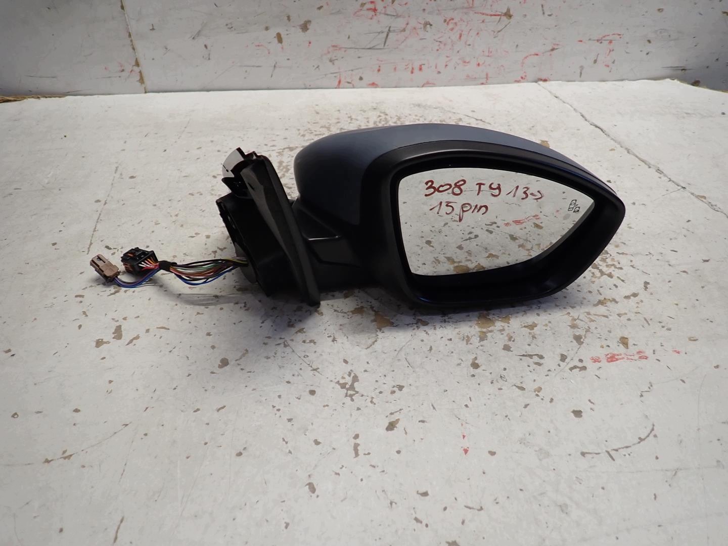 mirror right PEUGEOT 308 II T9 2013- 15PIN