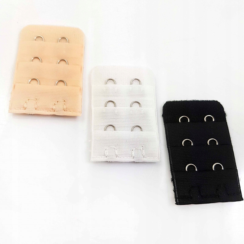 

Haftka zapinacz Zestaw 3 szt do biustonosza stanik