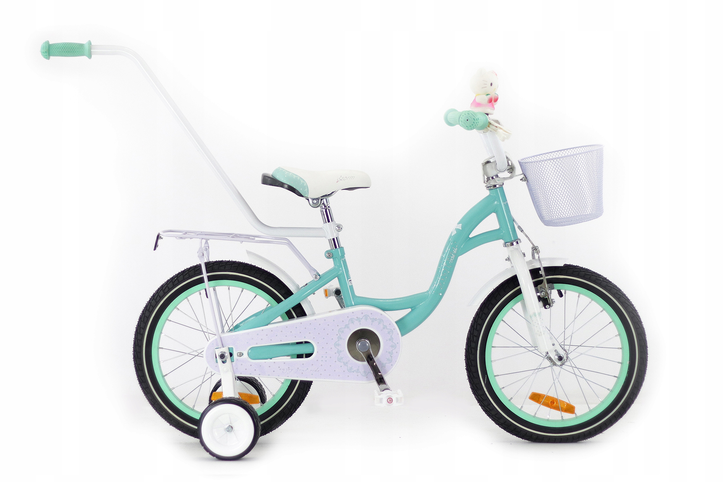 Rower dziecięcy Storm Lassie 16 turkusowy