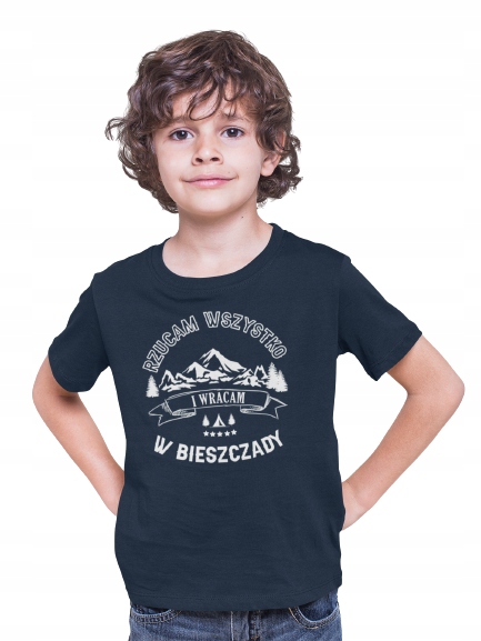 

Koszulka Dziecięca Bieszczady Góry