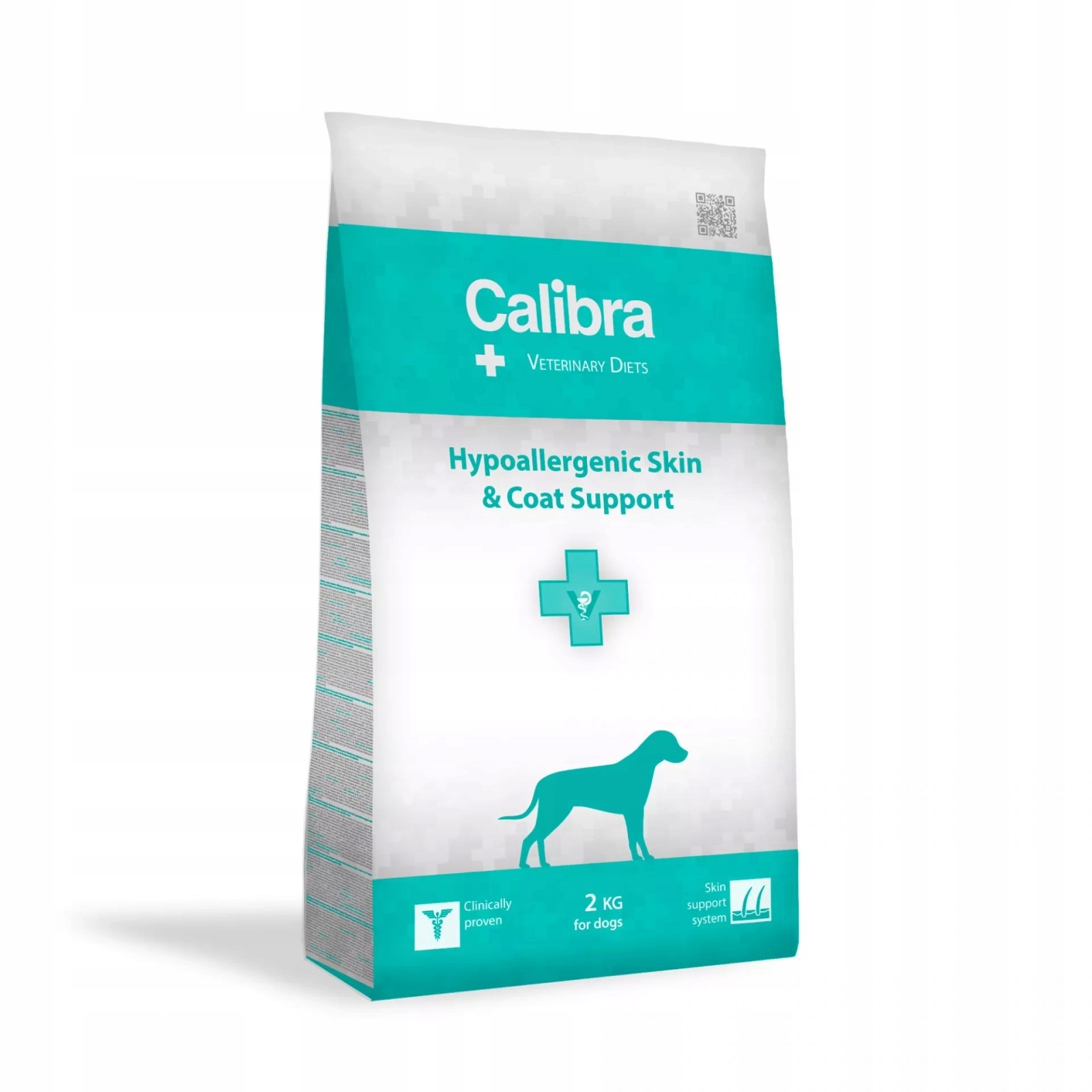 Calibra Veterinary Diets Hypoalergenní krmivo pro psy s kůží a srstí 2 kg