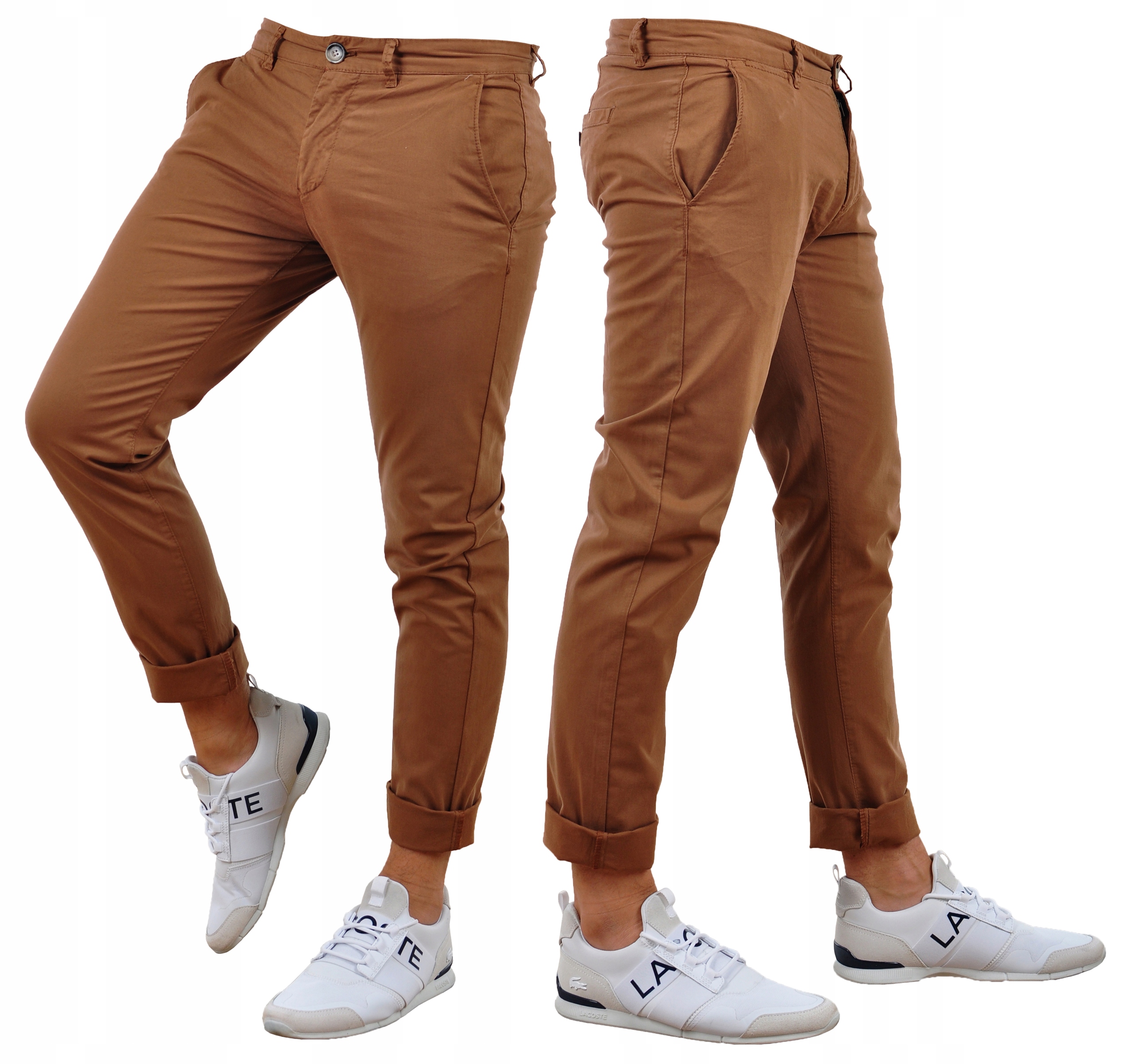 

JP46 roz. 34 Eleganckie Spodnie męskie Chinosy