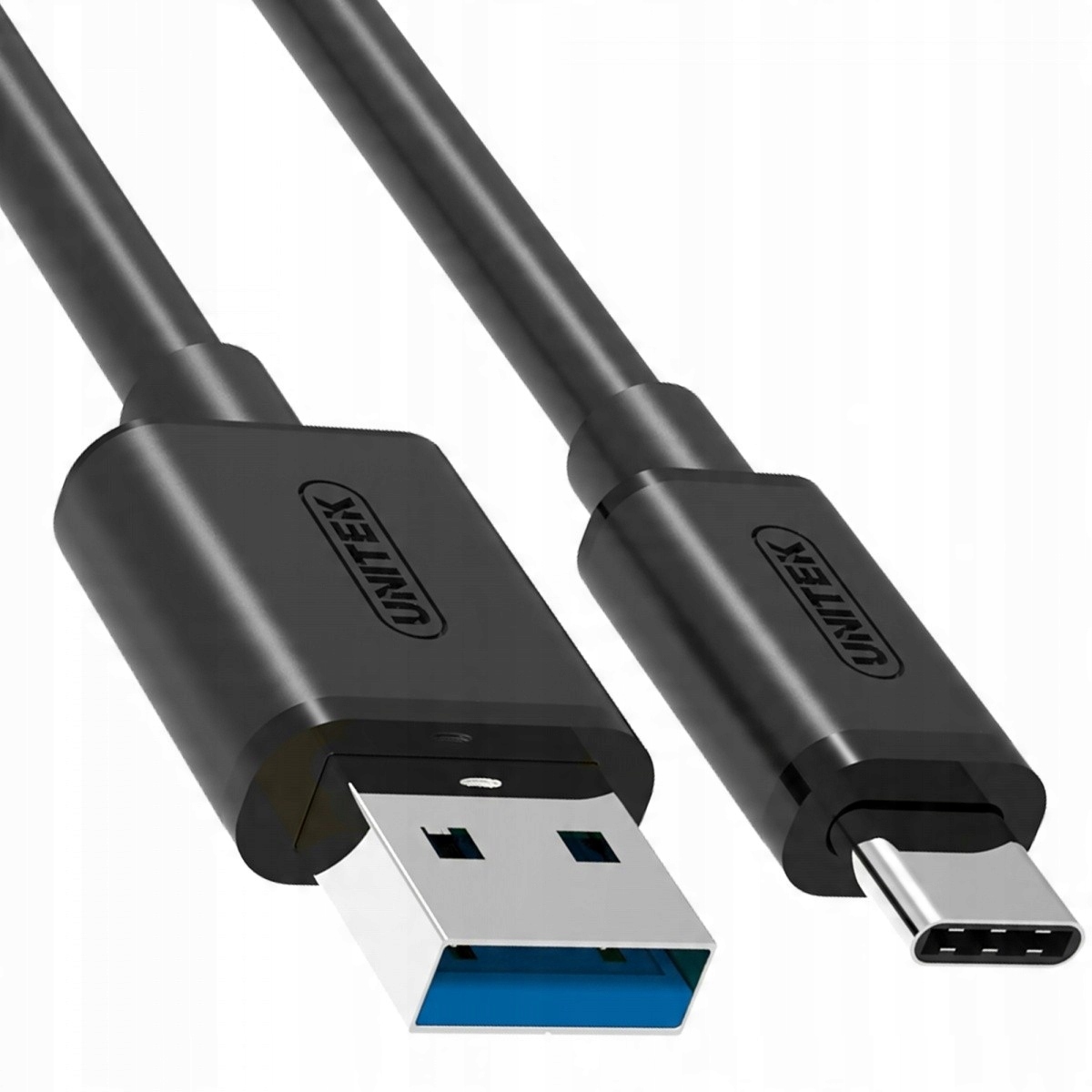 Kabel Unitek Y-C474BK+ Usb-a Usb-c 3.1 5 Gbps 1 m