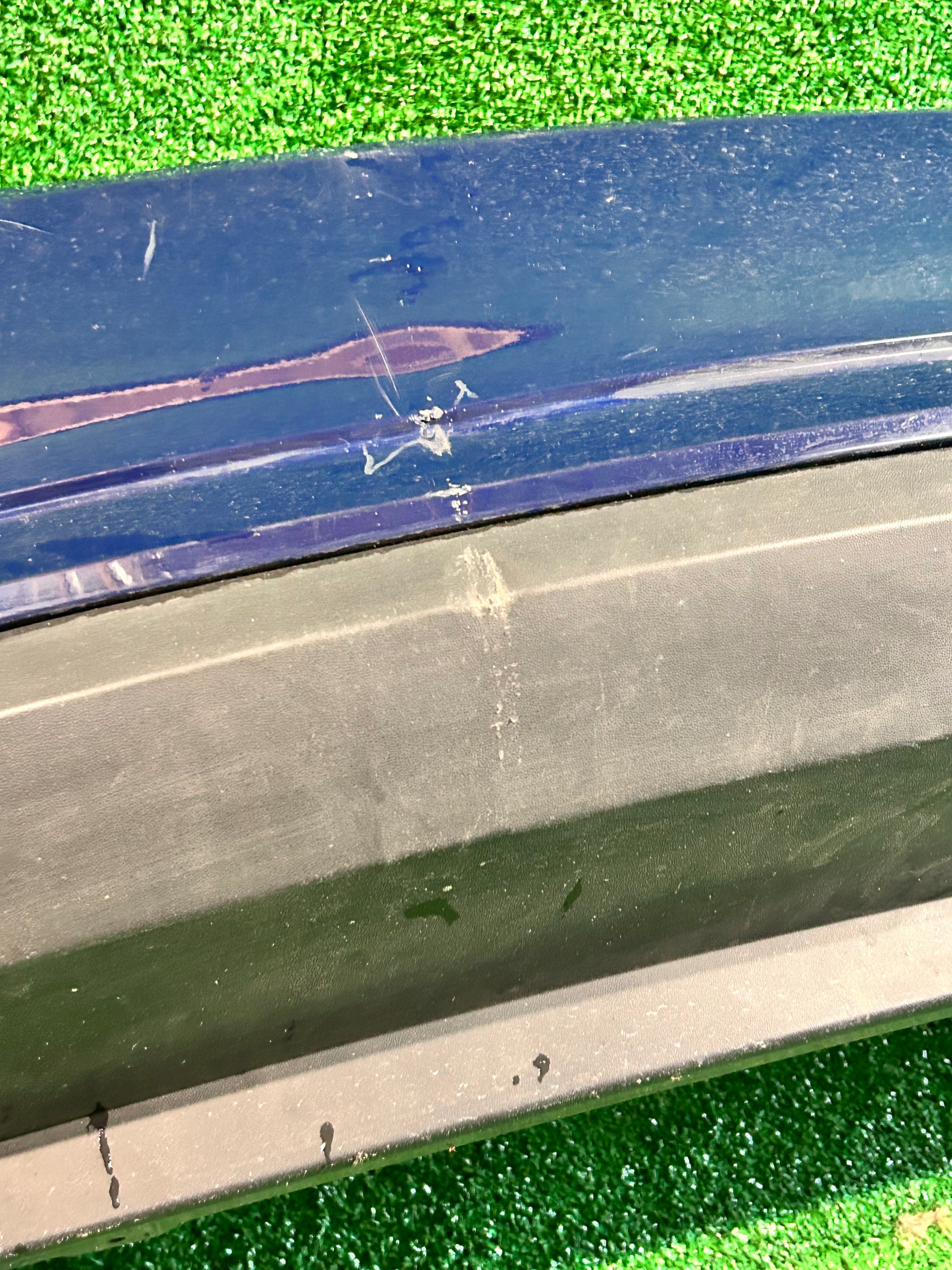 bumper rear part rear SKODA RAPID SPACEBACK without PDC NR.Z671