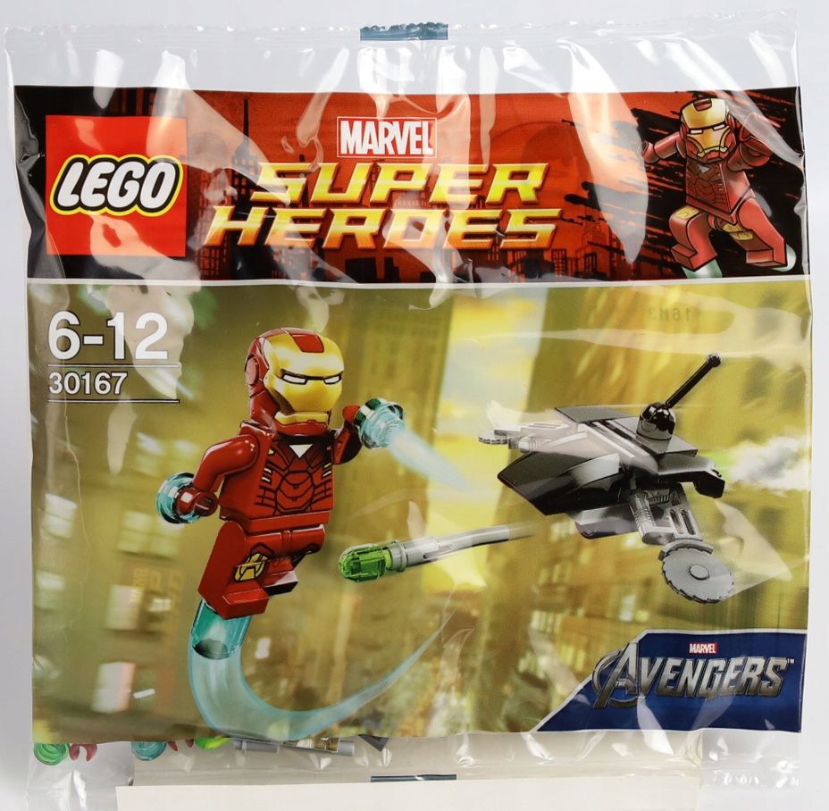 Lego Marvel 30167 Iron Man vs. Fighting Drone sáček stavebnice minifigurka