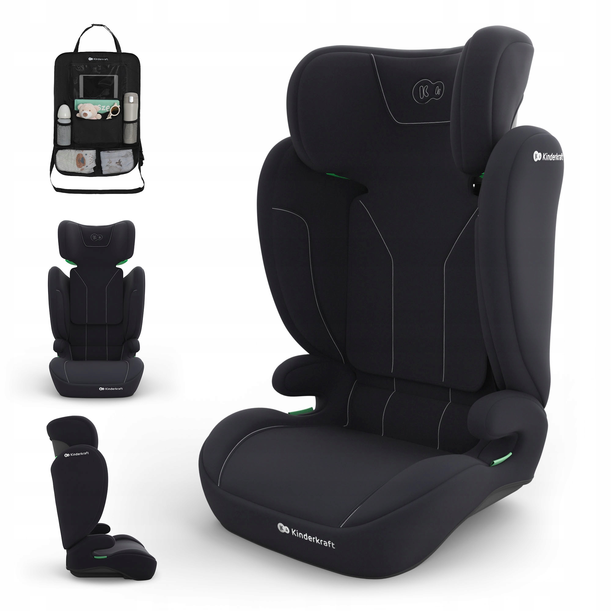 Fotelik samochodowy 100-150cm 15-36kg i-Size Kinderkraft I-spark 2 Plus