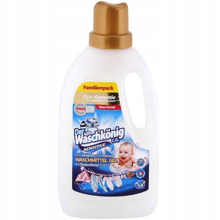 

Der Waschkonig C.g. Sensitive żel do prania 1,625l