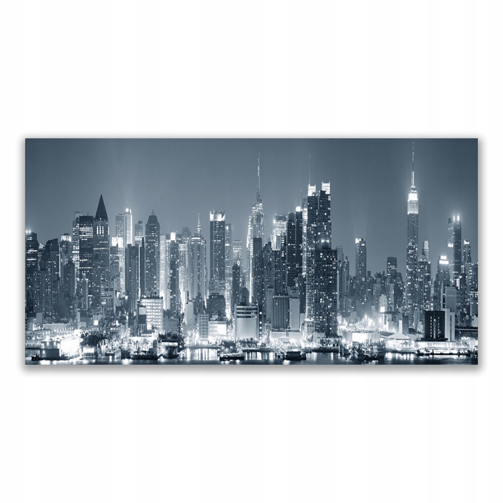 

Fotoobraz akryl wiszący ścienny 140x70 Miasto Domy