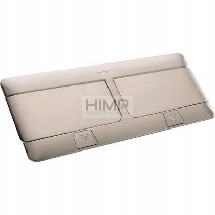Plechovka na podlahovú dosku Inox 8 modulov Legrand